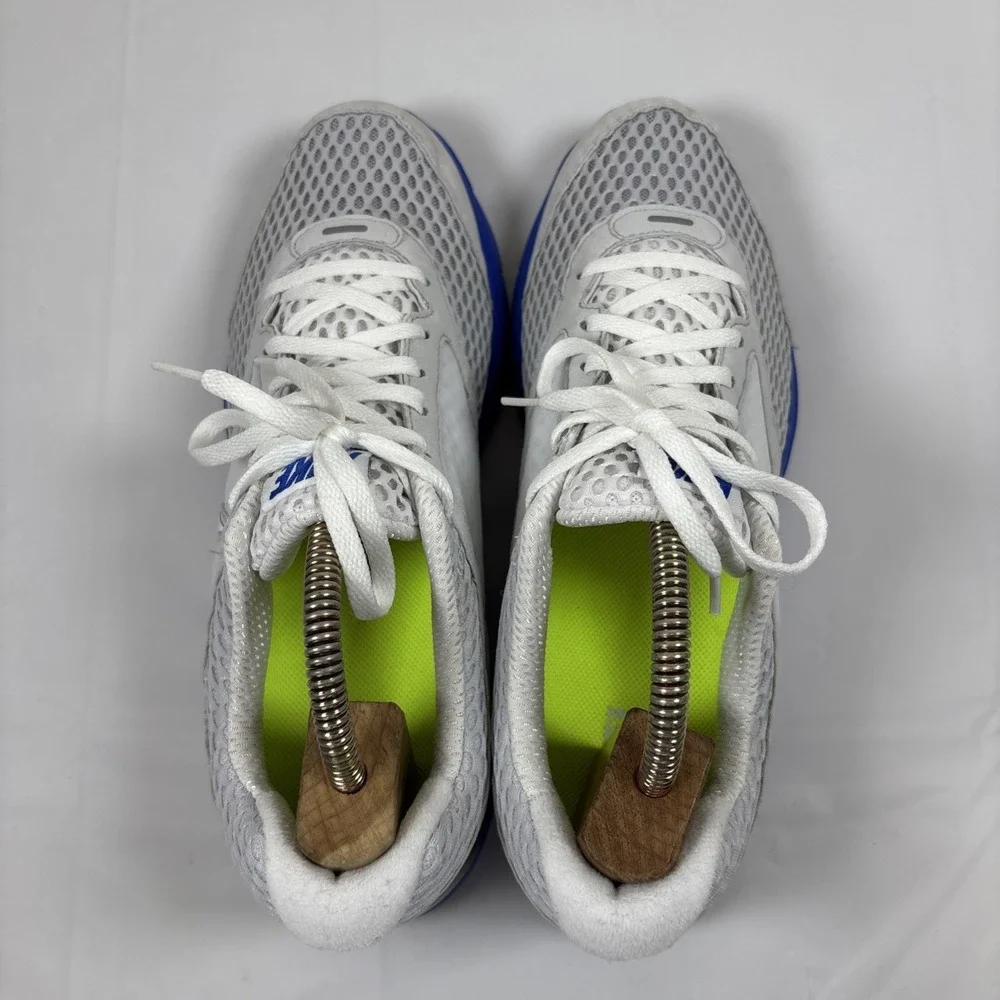 NIKE Mens Lunarfly 2 Gray Blue Running Shoes Sz 8.5‎ 452419-004 Athletic Comfort